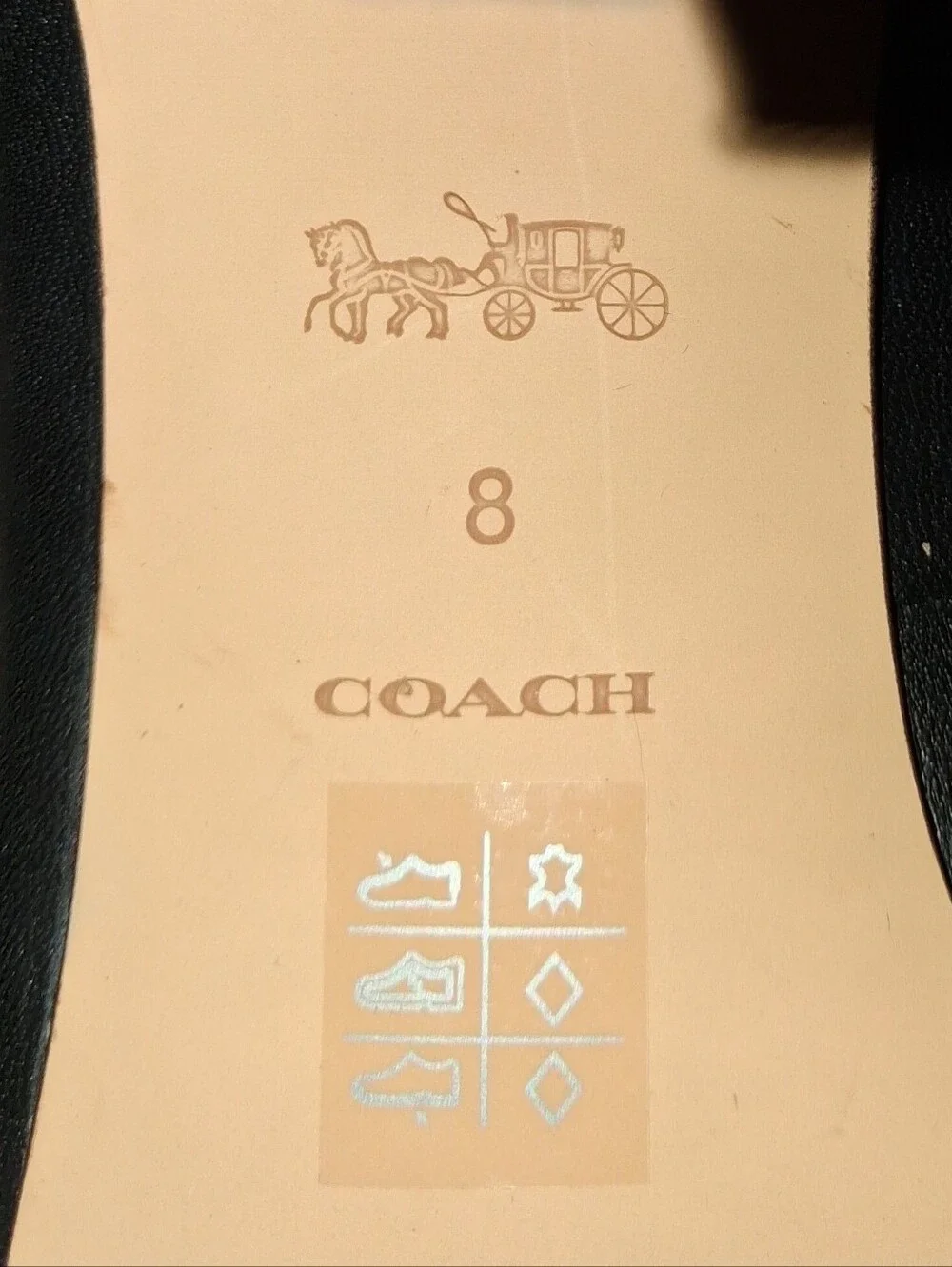Coach elegant black